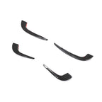 Audi RS3 8V Sedan Carbon Fiber Front Bumper Fins 2017 - 2019