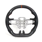 LED RPM Carbon Fiber Steering Wheel for Ford Mustang EcoBoost, GT & Shelby 2018-2023