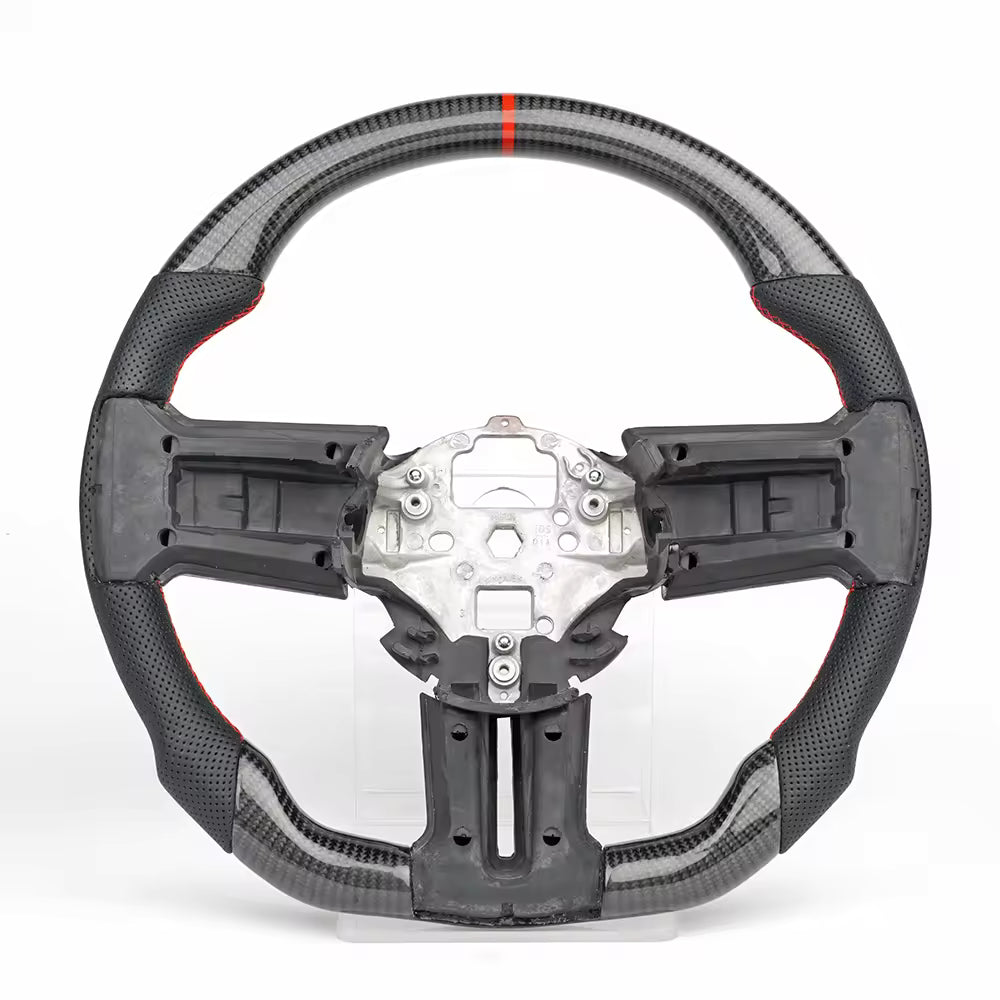 Carbon Fiber Steering Wheel for Ford Mustang 2010-2014