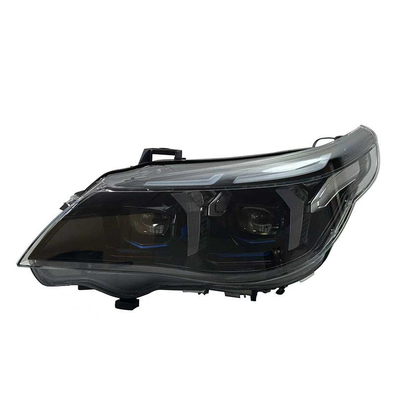 Dual Color LED Snake Eyes Headlights Assembly for BMW 5 Series E60 (2003–2010)