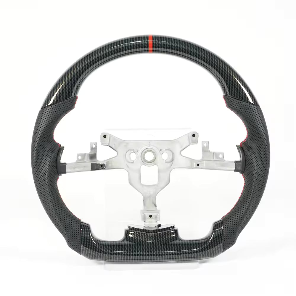 Hydro-Dip Carbon Fiber Steering Wheel for Chevrolet Corvette C6 Z06 / ZR1 2006-2011