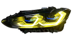 Dual Color Laser Style LED Headlights Assembly for BMW 4 Series G22 / M3 G80 / M4 G82 (2021–2023)