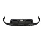 Audi A3 8V S-Line Sedan Carbon Fiber Gloss Black Rear Bumper Diffuser Lip 2016