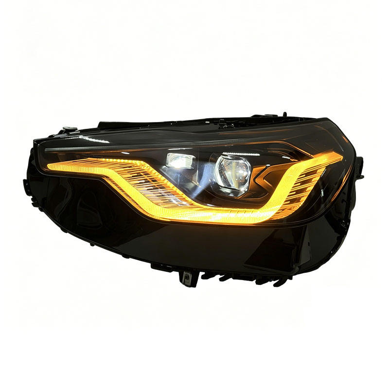 Smoke/Shadow Laser Dual-Color LED Headlights for BMW M2 G42 / 2 Series 2022+
