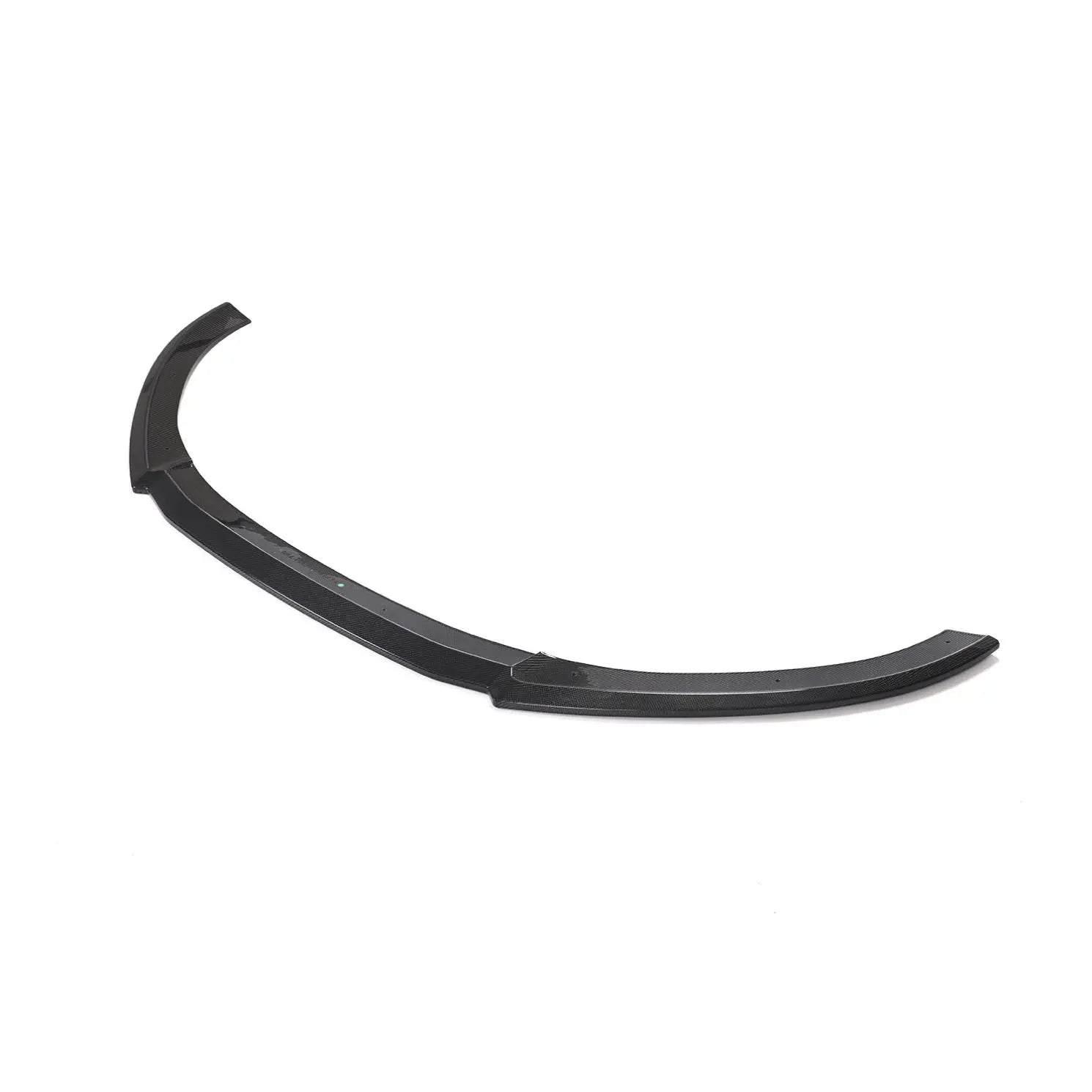 Audi RS6 C7 Carbon Fiber Front Center Lip – Gloss Black Splitter (2013–2016)