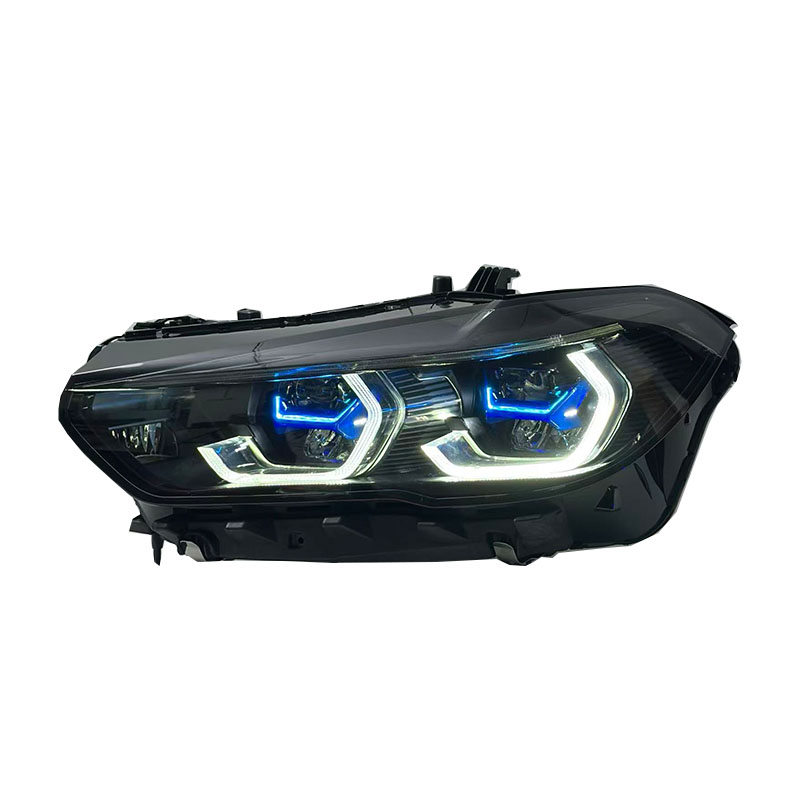 Laser LED Headlights Assembly for BMW X5 G05 (2019–2022) | Low & High Beam Laser Upgrade | Dual Color DRL | Plug & Play