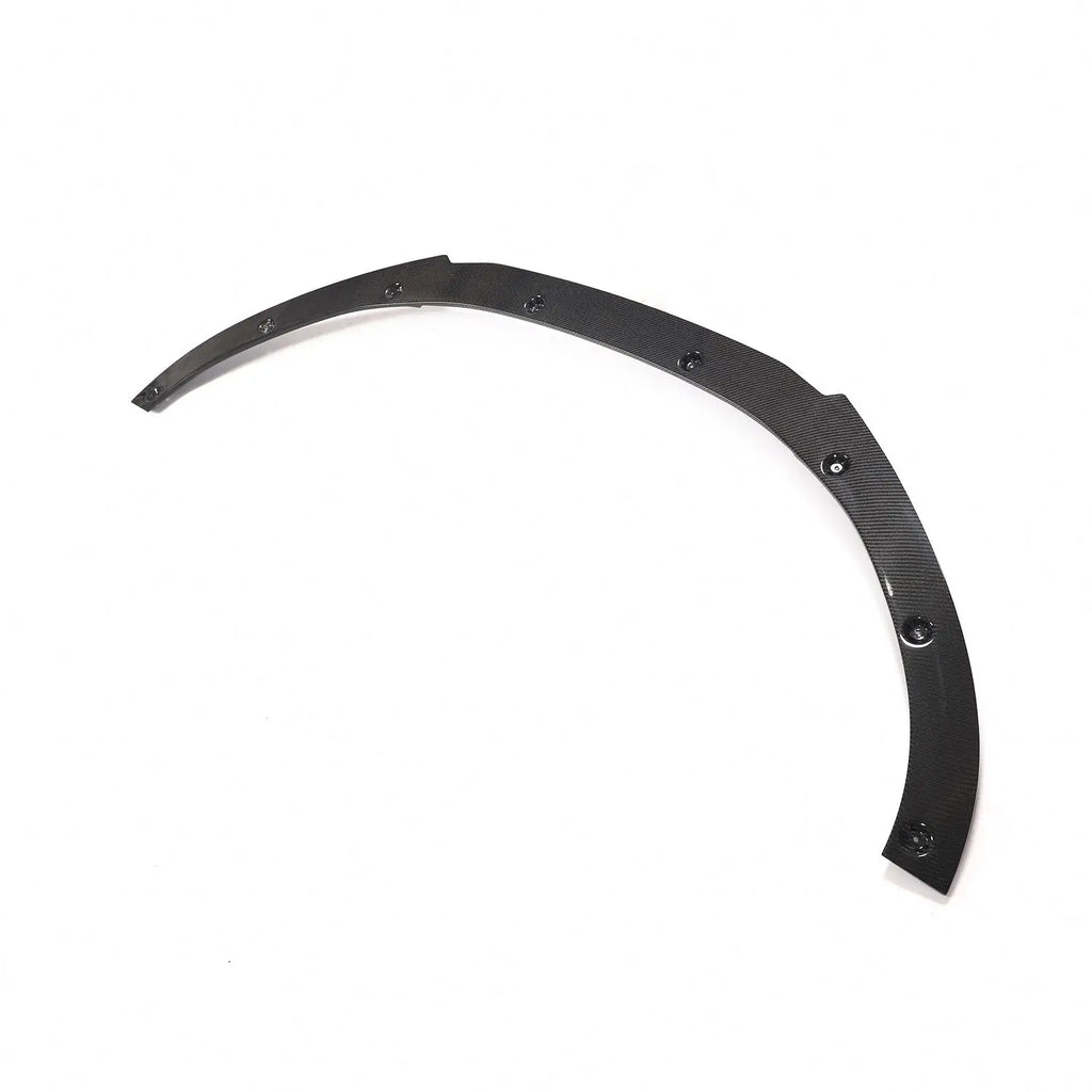Audi RS6 C7 Carbon Fiber Front Center Lip – Gloss Black Splitter (2013–2016)