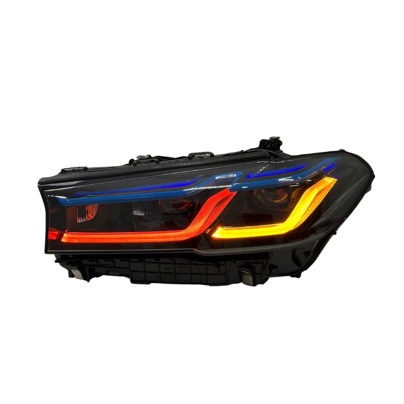 Triple-Color LED Headlights for BMW 5 Series G30/G38 LCI 2021-2023