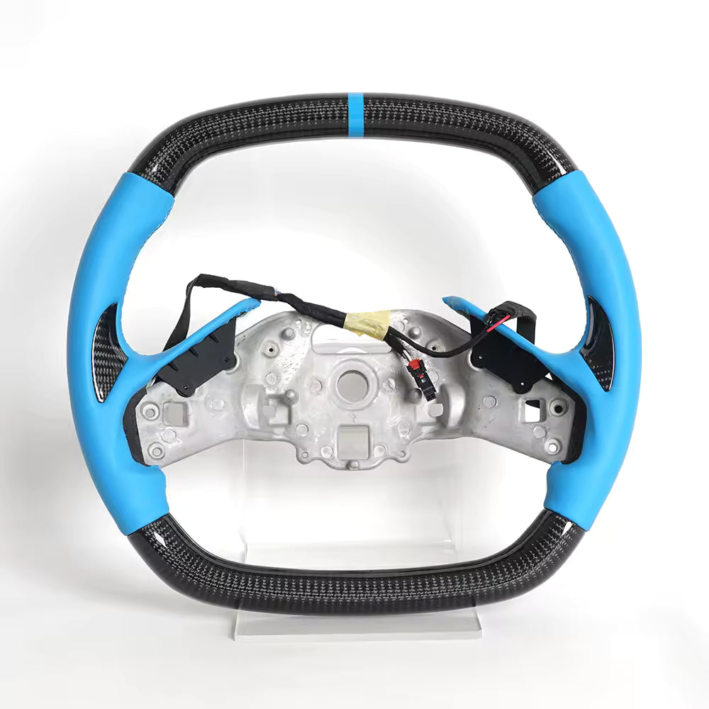 Heated Carbon Fiber Steering Wheel for Corvette C8 Z51 2020-2026