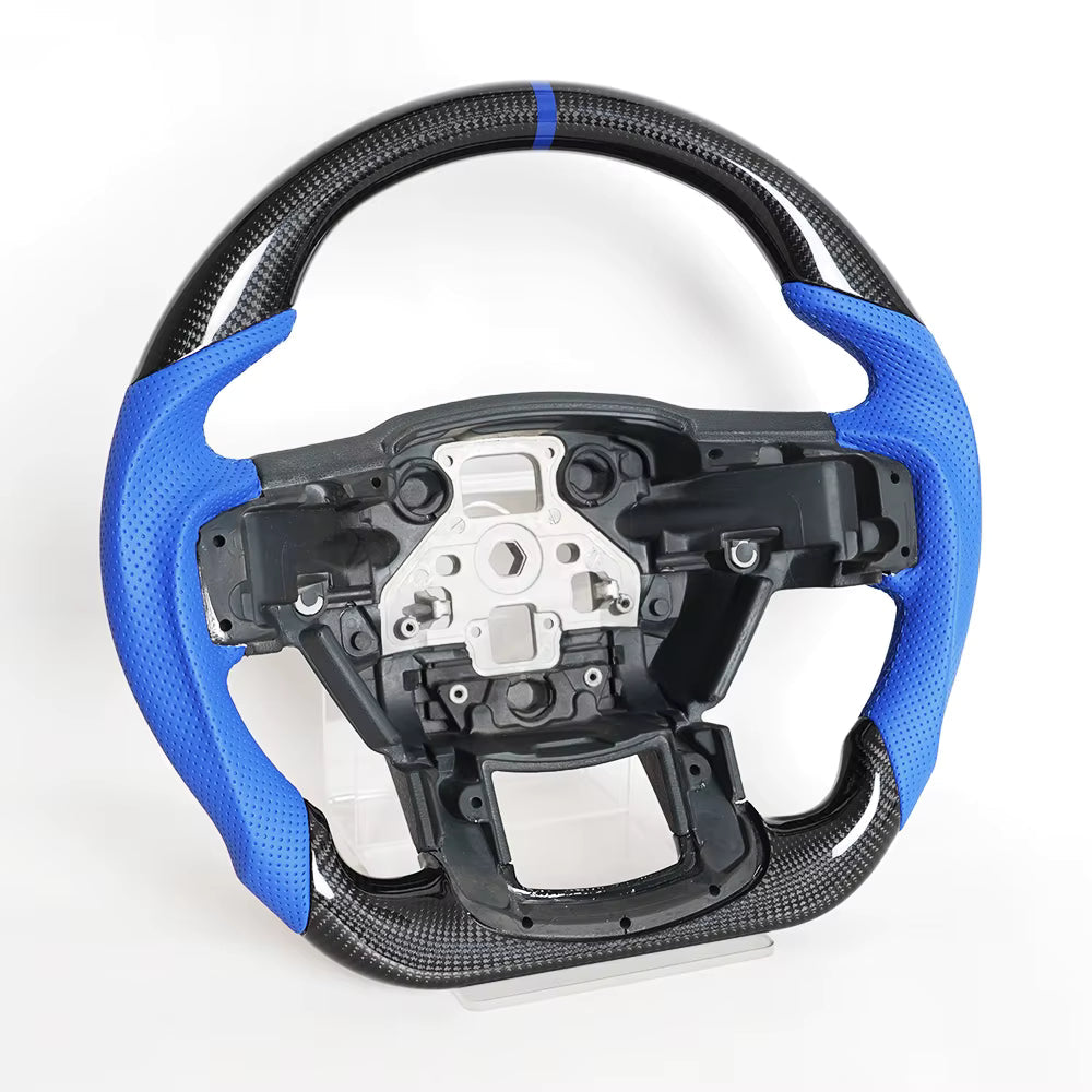 Real Carbon Fiber Heated Steering Wheel for Ford F-150 XL, XLT & SSV 2015-2020
