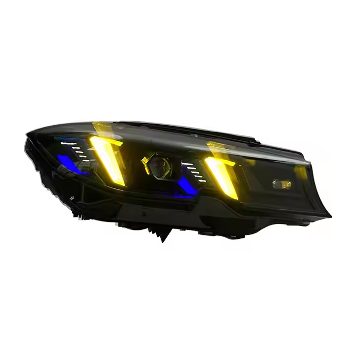 Dual Color Snake Eyes LED Headlights Assembly for BMW 3 Series G20 G28 (2019–2022)