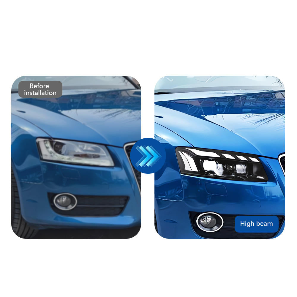 RS5 Style LED Headlights for Audi A5 & S5 2008-2012