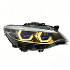 Laser Dual Lens Dual-Color LED Headlights for BMW F22/F23 & F87 M2 2014-2021