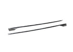 Audi A5 / S5 B9 4-Door Sedan Carbon Fiber Side Skirt Extensions 2017 - 2019