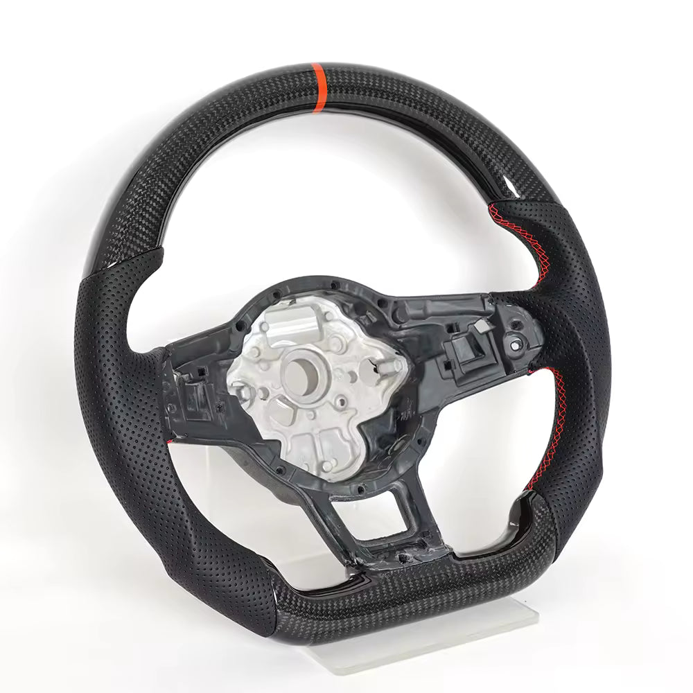 Carbon Fiber Steering Wheel for VW Golf 7 GTI R Mk7