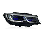 Laser Style Dual-Color LED Headlights for BMW G20/G21 3 Series Pre-LCI 2019-2022