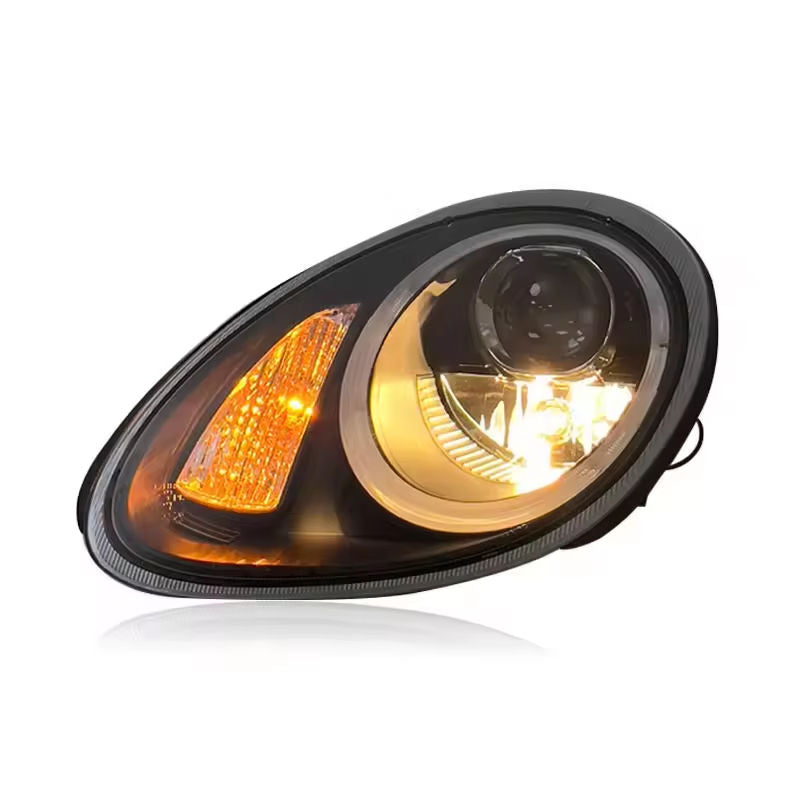987 Style LED Headlights for Porsche Cayenne 2010-2017
