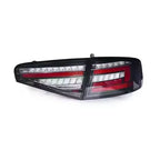 LED Tail Lights for Audi A4 2013-2016 with Dynamic Turn Signals