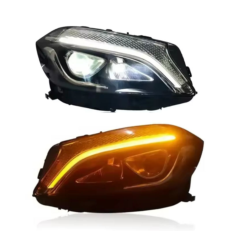 AMG Style LED Headlights Assembly for Mercedes Benz A-Class W176 (2013–2018)