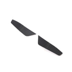 Audi RS7 Sportback 4-Door Dry Carbon Fiber ABT-Style Front Bumper Canards 2020 - 2021