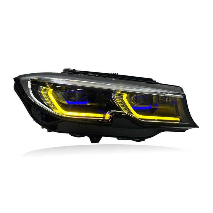 Laser Triple-Color LED Headlights for BMW 3 Series G20/G28 & M3 G80 2019-2022