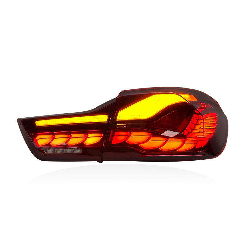 BMW 4 Series F32/F33/F36 & M4 F82 GTS Style LED Tail Lights Assembly 2014-2020