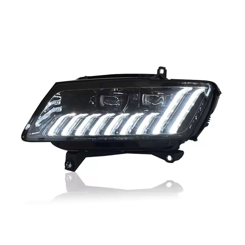 LED Headlights for Audi Q5 2008–2018 Start Animation Plug-and-Play Assembly