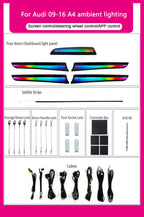 Audi A4 B8 Interior 64-Color Symphony LED Ambient Light Kit 2009 - 2016