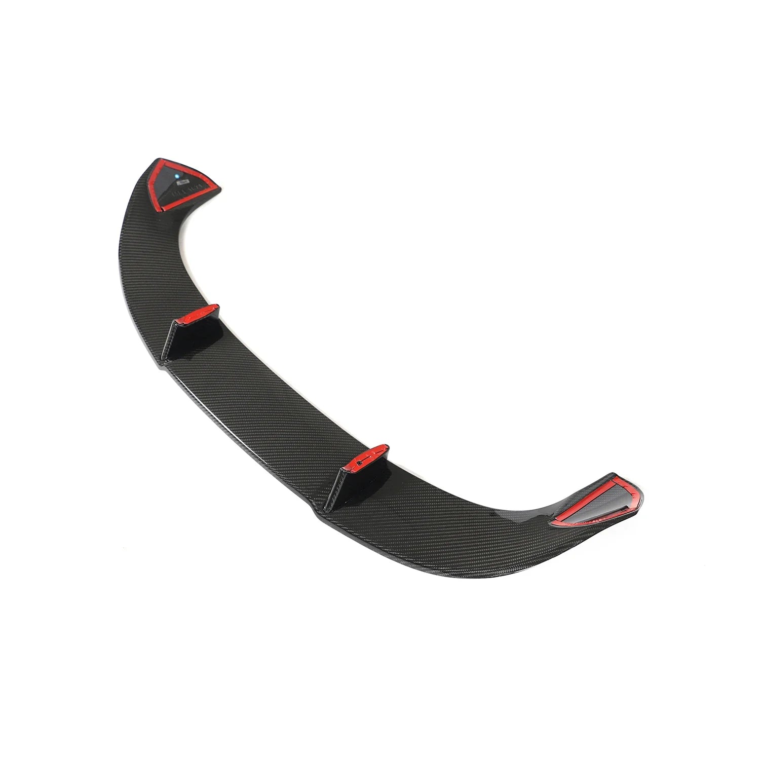 Audi RS4 B9 Dry Carbon Fiber Gloss Black Rear Window Wing Spoiler 3K Twill 2017 - 2024