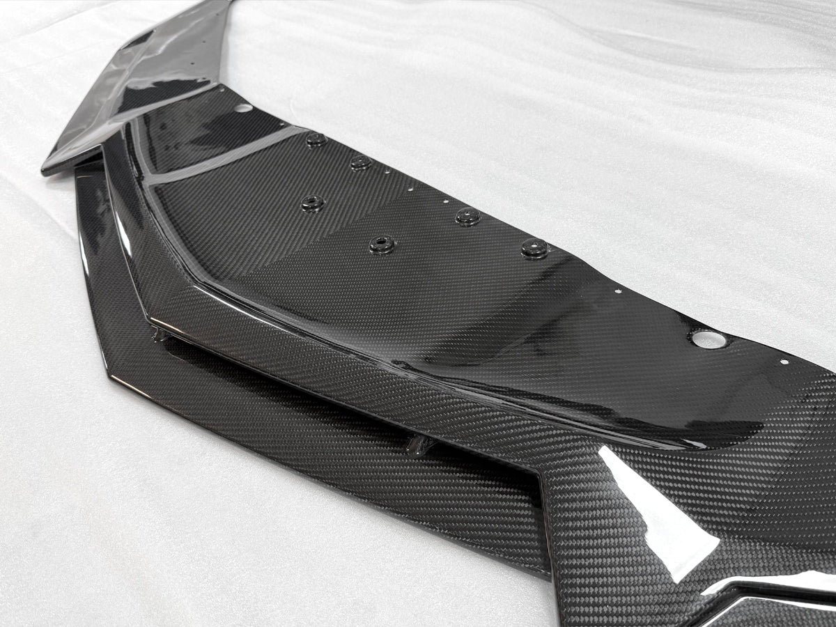 Carbon Fiber DK Style Front Splitter Lip - Lamborghini Revuelto
