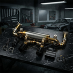 Titanium Alloy Performance Exhaust System for Porsche 911 Carrera GTS 991.2 by Stratec Systems