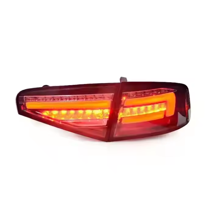 LED Tail Lights for Audi A4 2013-2016 with Dynamic Turn Signals