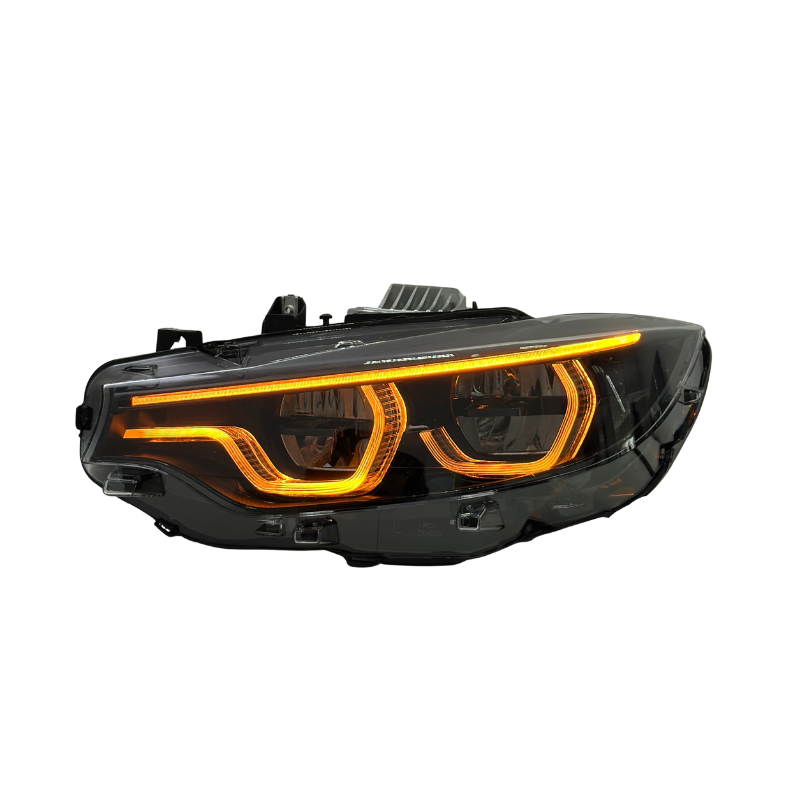 V3 Shadow Line IKON LED Headlights for BMW 4 Series F32/F33/F36, M4 F82 & M3 F80