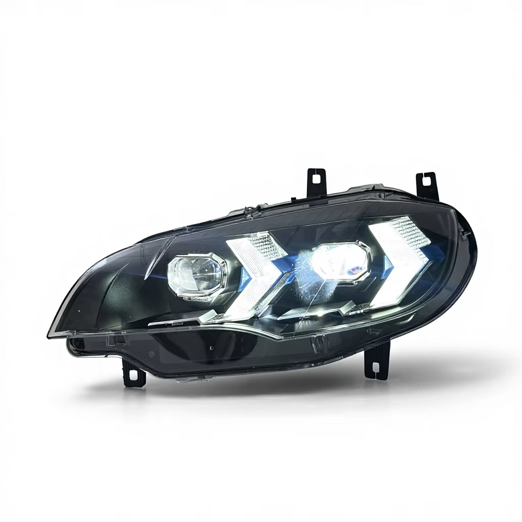 Dual-Color LED Headlights for BMW X6 E71 2008-2014