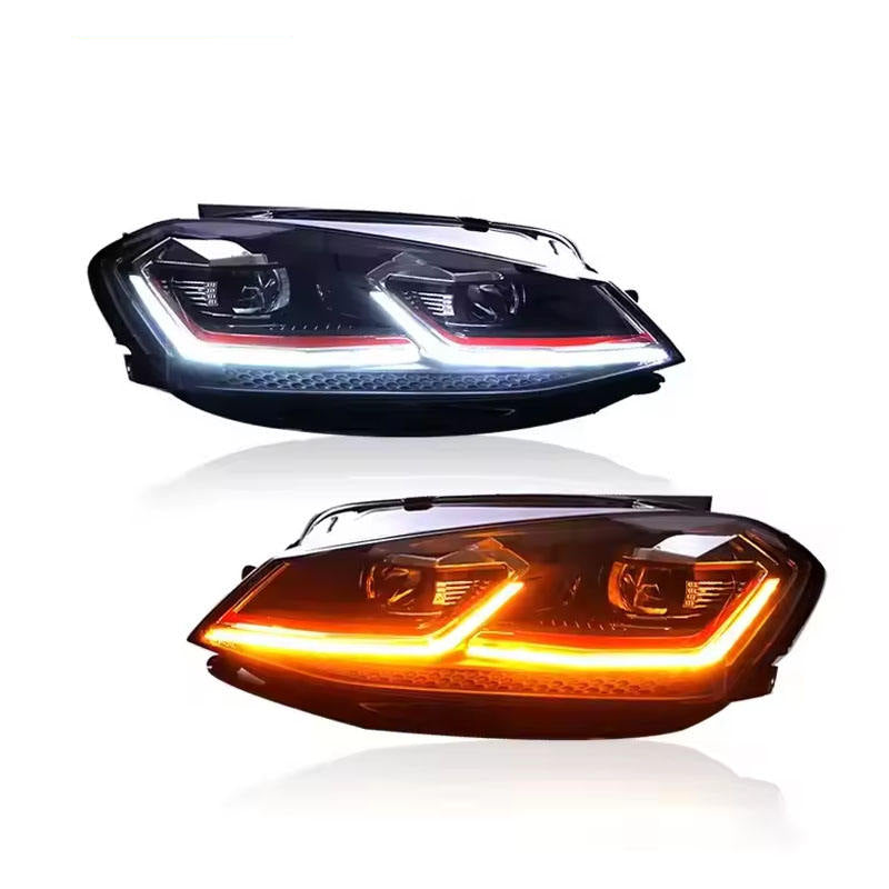 Full LED Headlights for Volkswagen Golf MK7 2013-2020