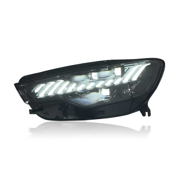 LED Headlights Assembly for Audi A6 / A6L C7 (2012–2018) | Dynamic Turn Signal Upgrade | LED Daytime Running Lights | Plug & Play