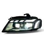 Audi A4 RS Style LED Headlight Assembly with Daytime Running Lights 2008 - 2012