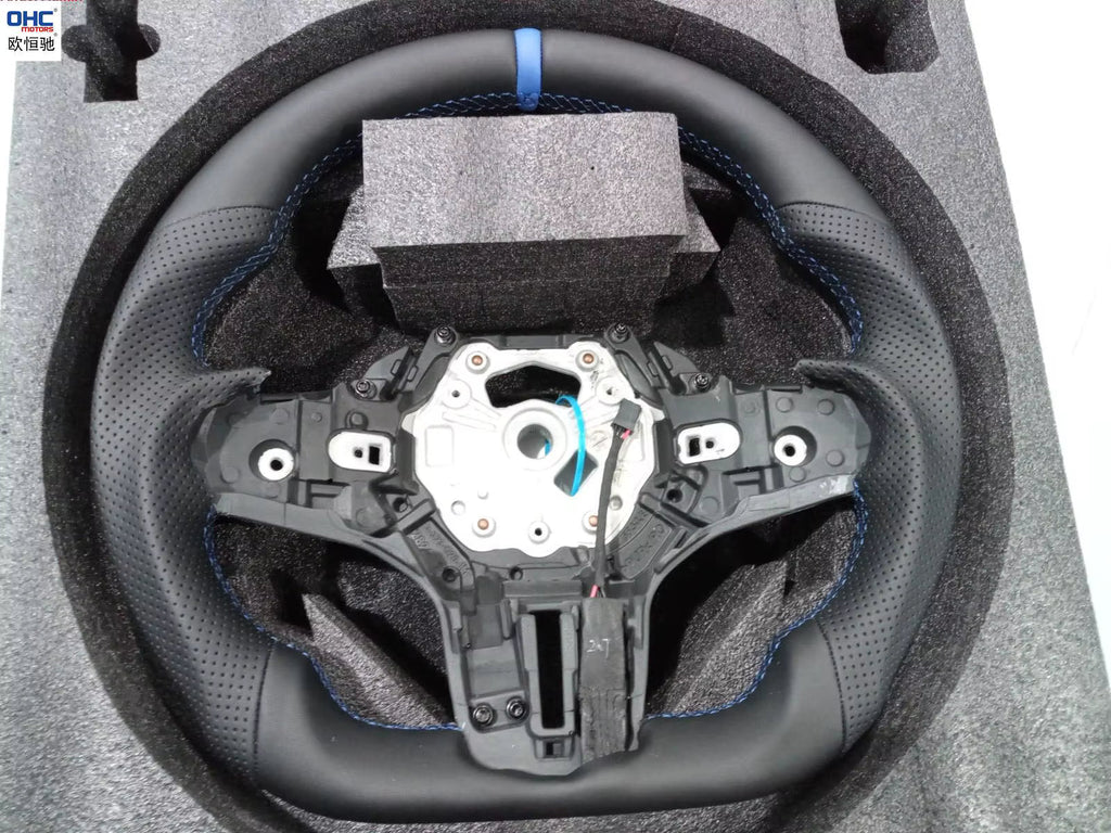 M Sport Real Carbon Fiber LED Steering Wheel for BMW G20 G21 G22 G26 G28 G29 G80 G82 G83