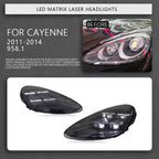 LED Headlights for Porsche Cayenne 958.2 2015-2017 Plug & Play