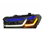 Dual Color LED Headlights Assembly for BMW 5 Series G30 G38 (2018–2020)