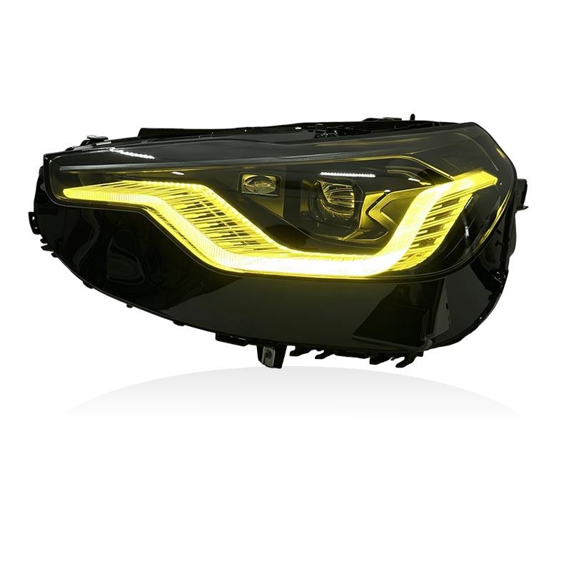 V2 Exclusive Shadow Dual-Color LED Headlights for BMW G42 2022-2026