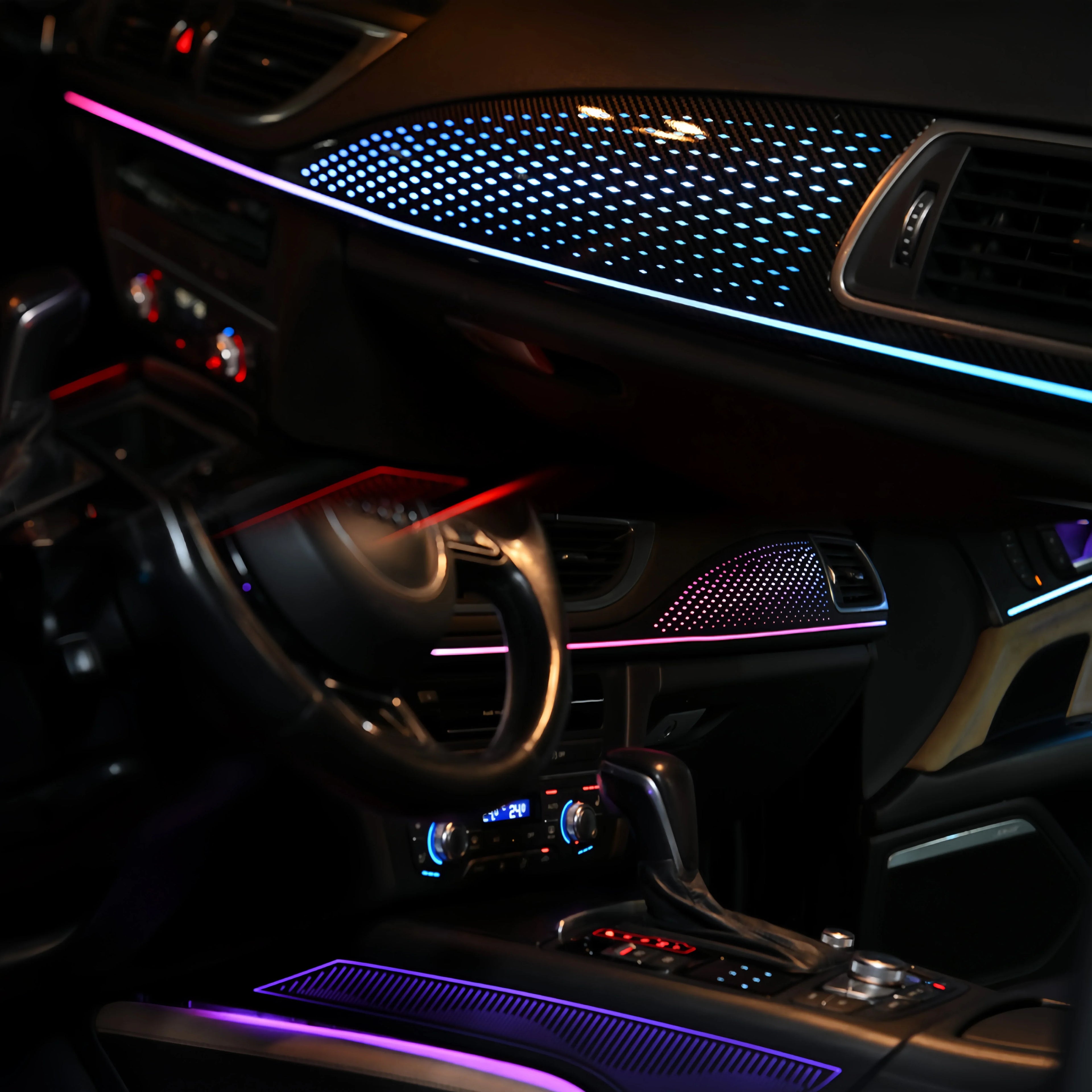 Audi A7 C7 Interior 64-Color Symphony LED Ambient Light Kit 2011 - 2018