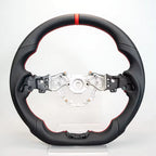 Real Carbon Fiber LED Steering Wheel for Nissan Z Fairlady 400Z RZ34 2023–2026 with Perforated Leather Grip