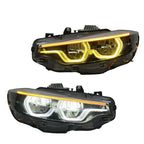IKON V2 Dual-Color Laser LED Headlights for BMW 4 Series F32/F33/F36 & M4 F82