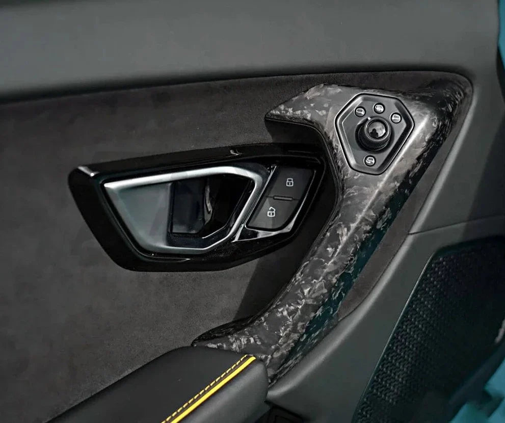 Dry Carbon Fiber Door Handel Cover -  Lamborghini Huracan