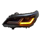Dual Color Laser Style Headlights Assembly for BMW 5 Series E60 E61 (2003–2010)