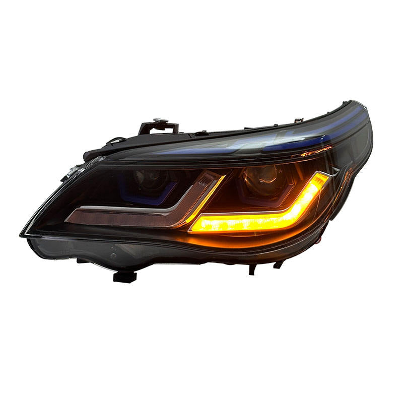 Dual Color Laser Style Headlights Assembly for BMW 5 Series E60 E61 (2003–2010)