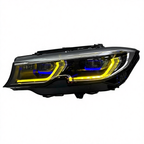Laser Style Dual-Color LED Headlights for BMW G20/G21 3 Series Pre-LCI 2019-2022