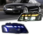 Audi A5 RS Style LED Headlight Assembly with DRL Upgrade 2008 - 2012