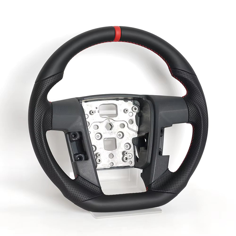 Premium Full Leather Steering Wheel for Ford F-150 & Raptor 2009-2014